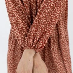 SHOKO Dress Glen Red Floral