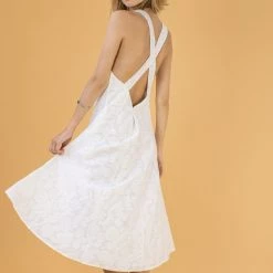 SHOKO Dress Harriet White Lace New In