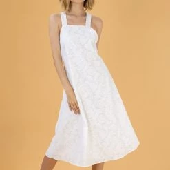 SHOKO Dress Harriet White Lace New In