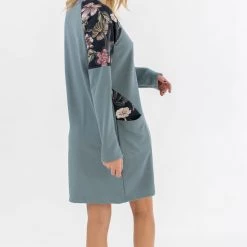 SHOKO Dresses Dress Isabell Petrol Orchid