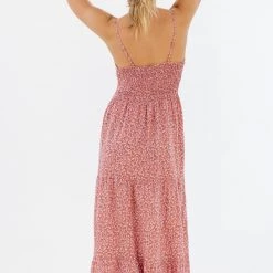 SHOKO Dress Jessica Dusty Pink Floral Dresses 7 SHOKO Dress Jessica Dusty Pink Floral Dresses