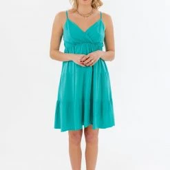 SHOKO Next Day Delivery Dress Lia Turquoise