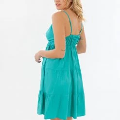 SHOKO Next Day Delivery Dress Lia Turquoise