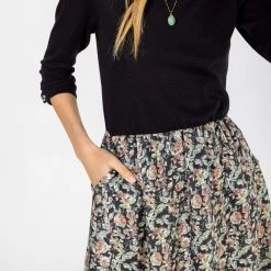 SHOKO Dresses Dress Luiza Black Floral.