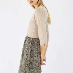 SHOKO Dress Luiza Cream Leo. Dresses