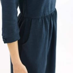 SHOKO Dresses Dress Luiza Dark Blue.