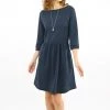 SHOKO Dresses Dress Luiza Dark Blue.