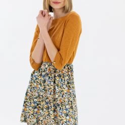 SHOKO Dresses Dress Luiza Terracotta Floral.