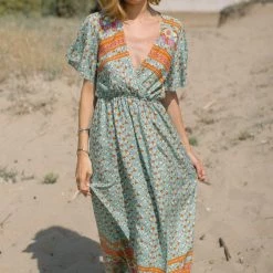 SHOKO Dress Maeve Green New In