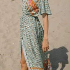 SHOKO Dress Maeve Green New In