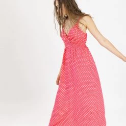 SHOKO Dress Melody Watermelon Pink New In