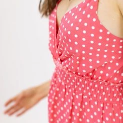 SHOKO Dress Melody Watermelon Pink New In