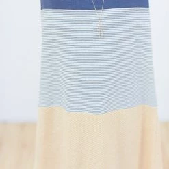 SHOKO Dresses Dress Mia Navy Stripes & Yellow Chevron. 9 SHOKO Dresses Dress Mia Navy Stripes & Yellow Chevron.