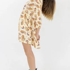 SHOKO Dress Naria Paisley Cream.