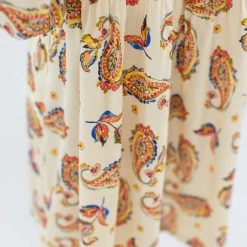 SHOKO Dress Naria Paisley Cream.