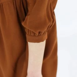 SHOKO View All Dress Naria Reddish Brown.