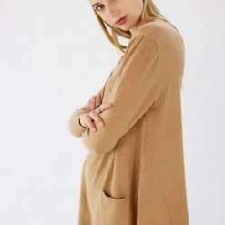 SHOKO Dresses Dress Rhomby Knit Mocha 6 SHOKO Dresses Dress Rhomby Knit Mocha