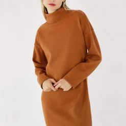 SHOKO Dresses Dress Skylar Brown.