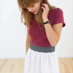 SHOKO Dresses Dress Steddy Dark Red.