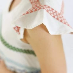 SHOKO Dresses Dress Syros Cream Folk.