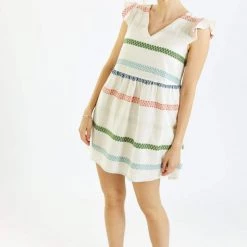 SHOKO Dresses Dress Syros Cream Folk.