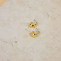 SHOKO Earrings Chunky Gold
