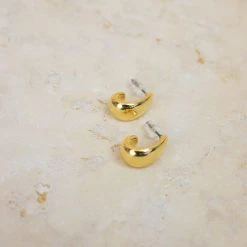 SHOKO Earrings Chunky Gold