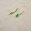SHOKO Earrings Lightning Green Next Day Delivery