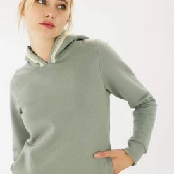 SHOKO Hoodie Annemarie Mint Floral Sweaters & Hoodies