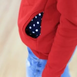 SHOKO Hoodie Memories Red. Sweaters & Hoodies