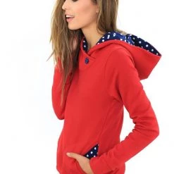 SHOKO Hoodie Memories Red. Sweaters & Hoodies