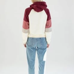 SHOKO Sweaters & Hoodies Hoodie Remi Dark Red.