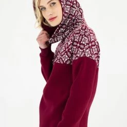SHOKO Sweaters & Hoodies Hoodie To Go Burgundy.