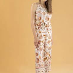 SHOKO Jumpsuit Paisley Beach Bum Sand