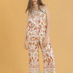SHOKO Jumpsuit Paisley Beach Bum Sand