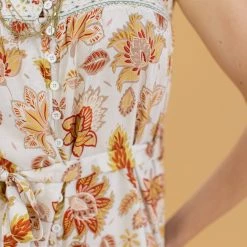 SHOKO Jumpsuit Paisley Beach Bum Sand