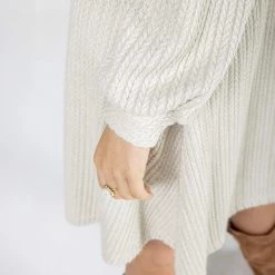 SHOKO Dresses Knit Dress Elisa Cream.