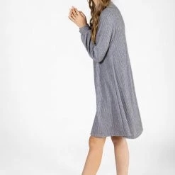 SHOKO Knit Dress Elisa Grey. Dresses