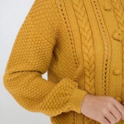 SHOKO Sweaters & Hoodies Knit Sweater Anemi In Mustard.