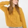 SHOKO Sweaters & Hoodies Knit Sweater Anemi In Mustard.