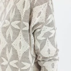 SHOKO Knit Sweater Noelle Snowflake Beige. Sweaters & Hoodies