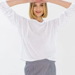 SHOKO Knit Top Ellize White. Tops & T-Shirts