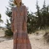 SHOKO Maxi Dress Margaret Dusty Boho New In