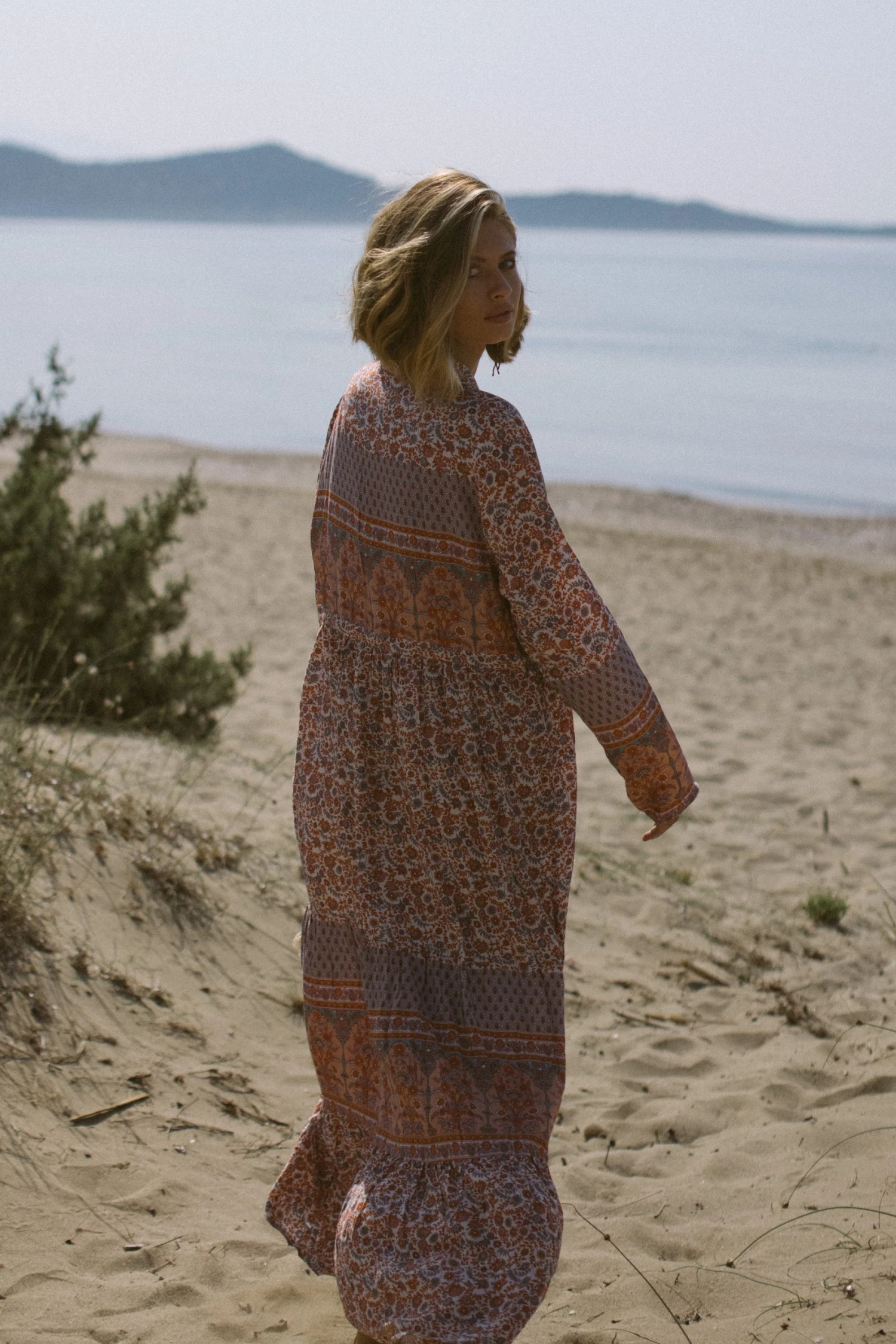 SHOKO Maxi Dress Margaret Dusty Boho New In 5 SHOKO Maxi Dress Margaret Dusty Boho New In