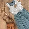SHOKO Midi Dress Maya Mint Lace Dresses