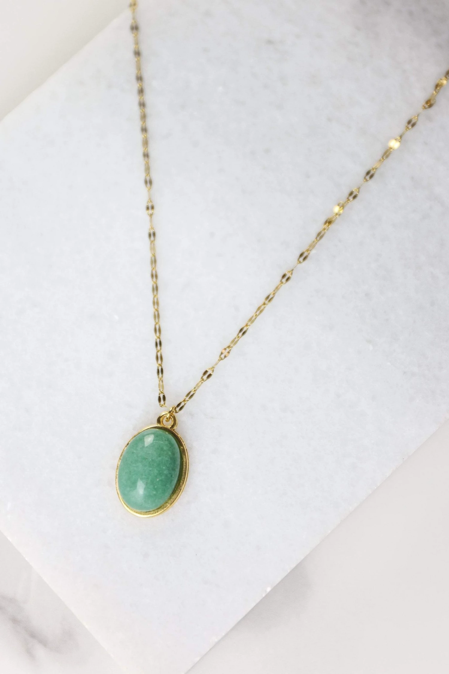 SHOKO Necklace Antique Light Green Next Day Delivery 1 SHOKO Necklace Antique Light Green Next Day Delivery