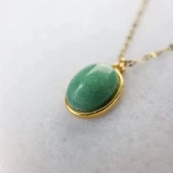 SHOKO Necklace Antique Light Green Next Day Delivery