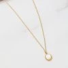 SHOKO Necklace Braid Golden Ivory