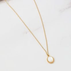SHOKO Necklace Braid Golden Ivory