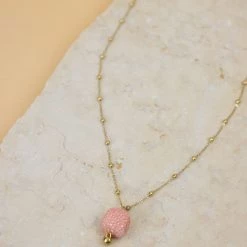 SHOKO Next Day Delivery Necklace Candy Pink